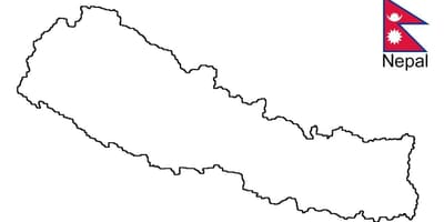 Karte zeichnen nepal